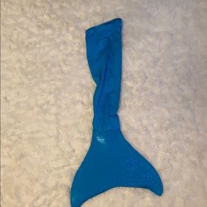 Blue Sparkly Mermaid Tail